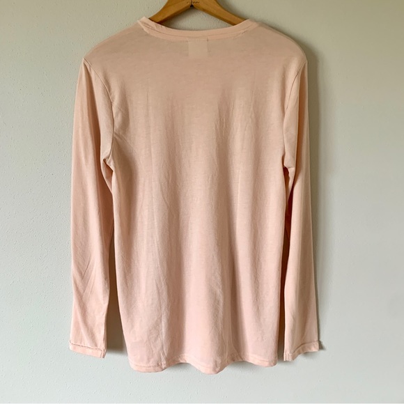 Gymshark Blush Pink Training Long Sleeve Crewneck Top - Full Length - Picture 6 of 14